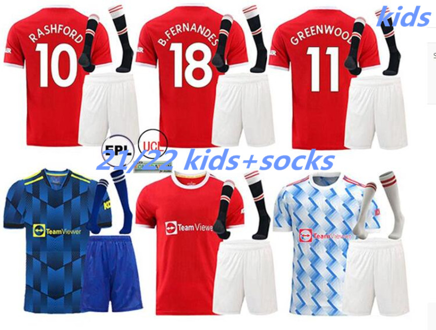 21 22 SANCHO Manchester soccer jerseys UNITED Fans Player version BRUNO FERNANDES MARTIAL UTD POGBA RASHFORD football shirt 2021 2022 women man kids kit +Socks, Multi
21 22 SANCHO Manchester soccer jerseys UNITED Fans Player version BRUNO FERNANDES MARTIAL UTD POGBA RASHFORD football shirt 2021 2022 women man kids kit +Socks, Multi