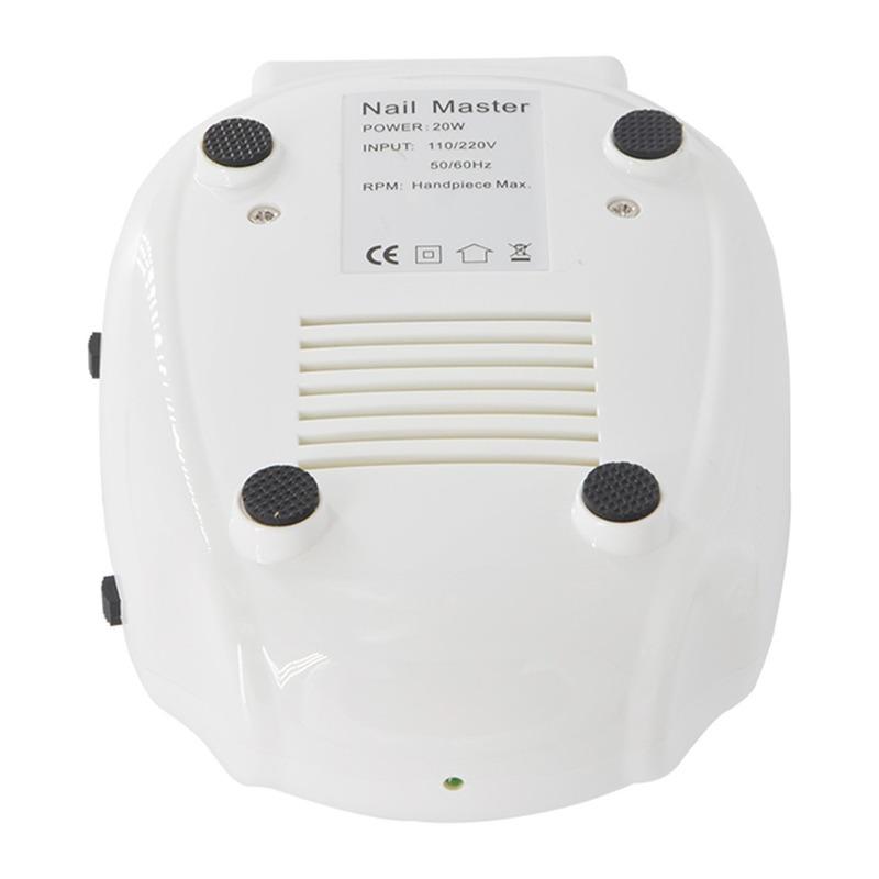 Nail Drill & Accessories Manicure 35000 RPM White Pedicure Tools Art Equipment Electric Pen Shaped Set Kit