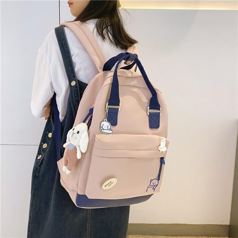 Backpack Canvas Cute School Backpacks Waterproof Nylon Bags Bookbags For Teenage Girls Daypack With Many Pockets, Style3
Backpack Canvas Cute School Backpacks Waterproof Nylon Bags Bookbags For Teenage Girls Daypack With Many Pockets, Style3