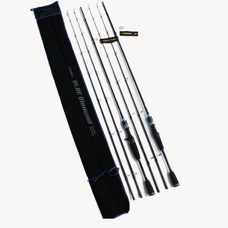 Boat Fishing Rods Lure Rod 2.1M Casting/spinning Pole For Big Fish M/ML Two Olta Tips Canne A Peche Equipmet Pesca Cane
Boat Fishing Rods Lure Rod 2.1M Casting/spinning Pole For Big Fish M/ML Two Olta Tips Canne A Peche Equipmet Pesca Cane