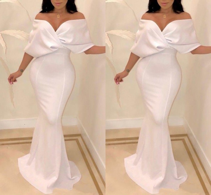 2021 New Sexy White Dubai Off the Shoulder Evening Es Mermaid Cape Sleeve Floor Length Formal Occasion Prom Party Gowns Vestidos 1xex, Ivory
2021 New Sexy White Dubai Off the Shoulder Evening Es Mermaid Cape Sleeve Floor Length Formal Occasion Prom Party Gowns Vestidos 1xex, Ivory
