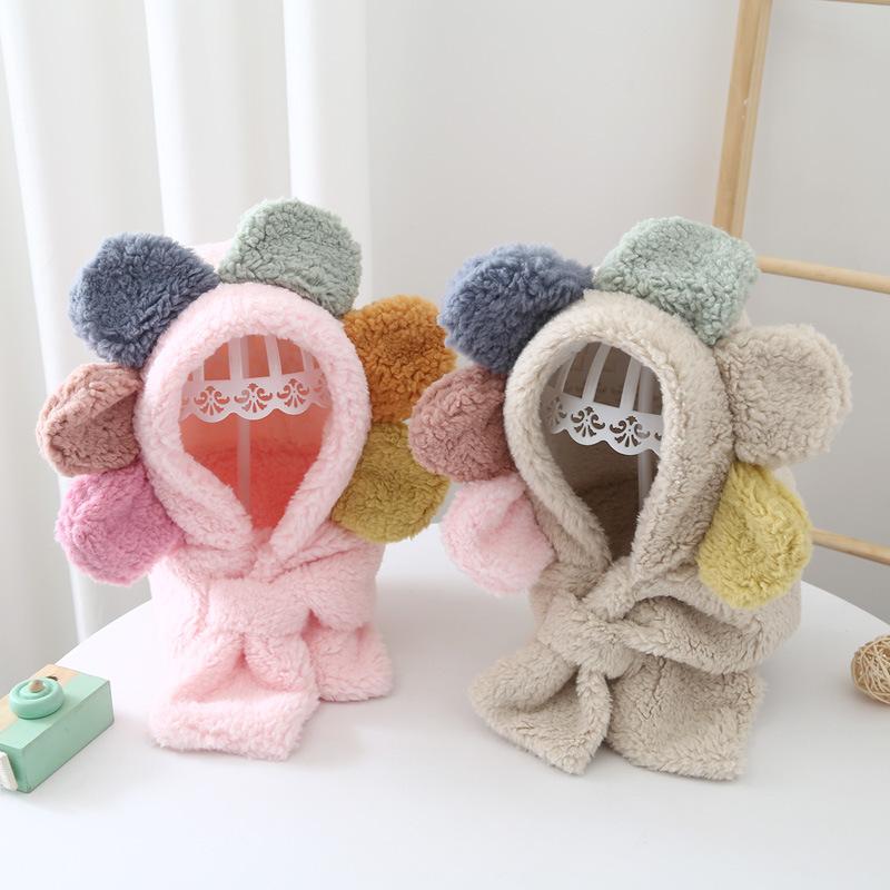 Caps & Hats Baby Hat Flower Shape Lambswool Children's Winter Warm Plush Ear Bonnet Boys Girls Cap Christmas, Yellow
Caps & Hats Baby Hat Flower Shape Lambswool Children's Winter Warm Plush Ear Bonnet Boys Girls Cap Christmas, Yellow