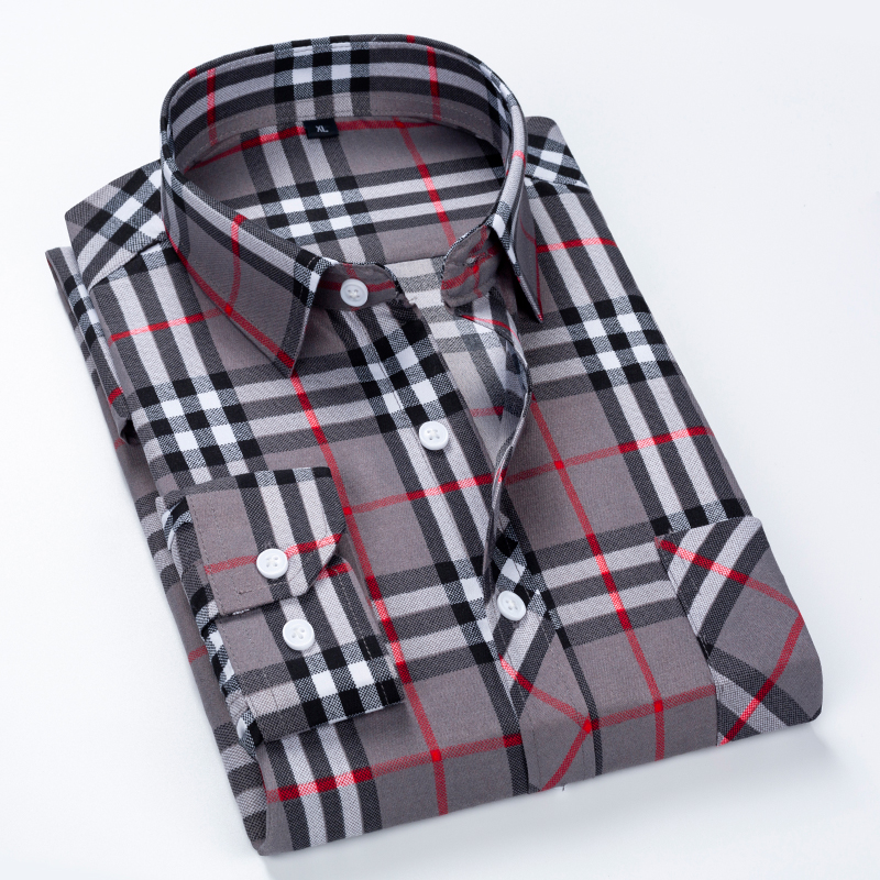 Designs Mens Business Plaid Printed Shirt Classic Fashion Square Collar Design Casual Office Social Tie Work Clothes Quality, Blue
Designs Mens Business Plaid Printed Shirt Classic Fashion Square Collar Design Casual Office Social Tie Work Clothes Quality, Blue