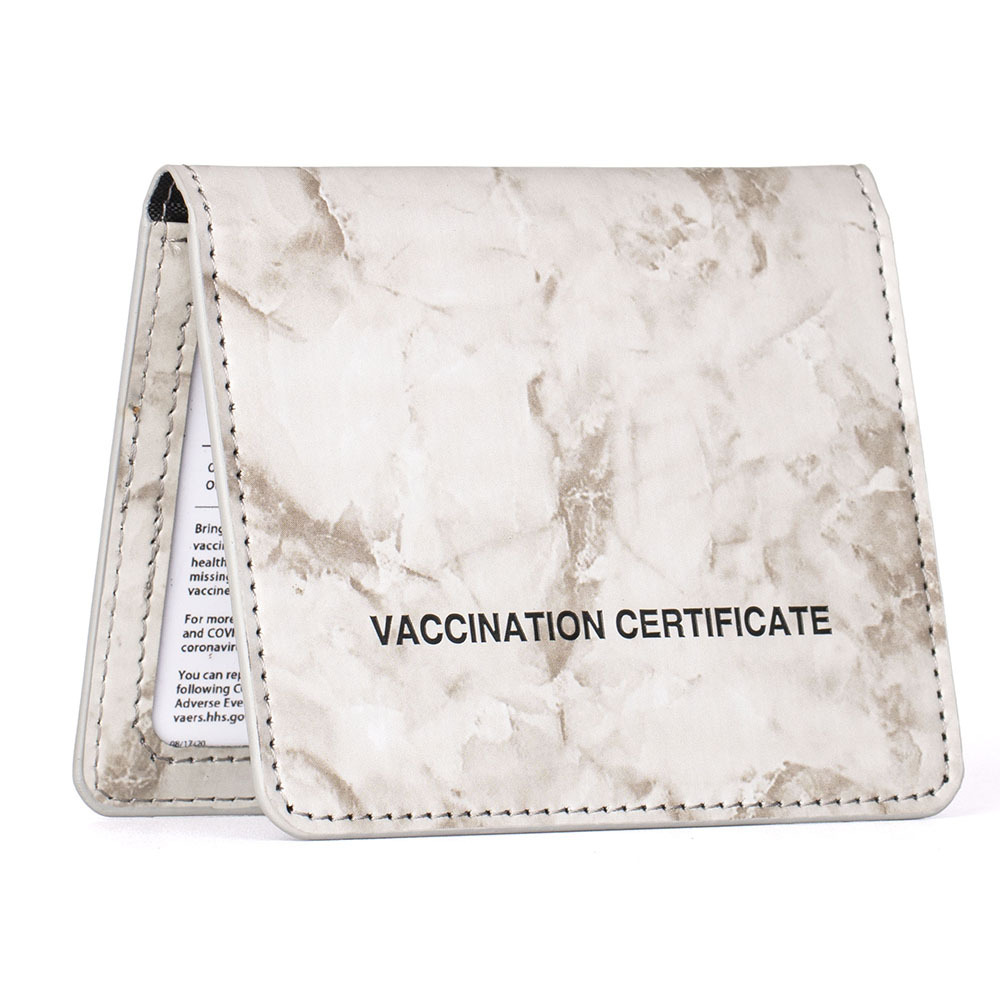 U.S. Vaccinated CDC Card Holder PU Protective Case Vaccination Record Certificate Leather Covers
U.S. Vaccinated CDC Card Holder PU Protective Case Vaccination Record Certificate Leather Covers