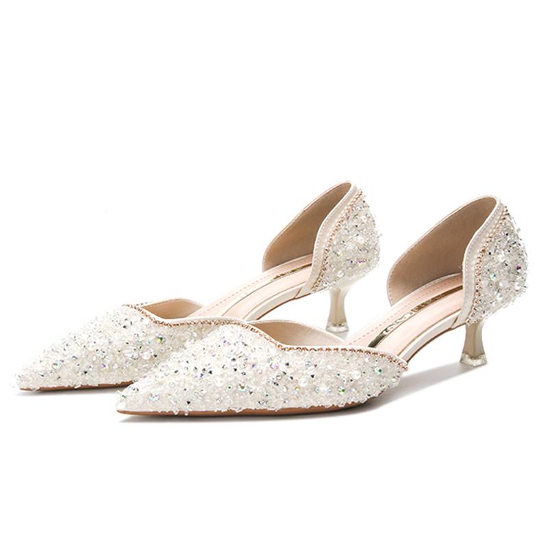 Dress Shoes Luxury Rhinestore Pumps For Women Brand Designer Pointed Toe Lady Thin Heels High Quality Female Wedding Party Office Work, Pink
Dress Shoes Luxury Rhinestore Pumps For Women Brand Designer Pointed Toe Lady Thin Heels High Quality Female Wedding Party Office Work, Pink