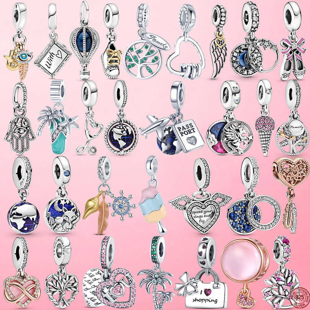 925 Sterling Silver Sparkling Family Tree Dangle Charm Beads Fit Original Pandora Bracelet Pendant Necklace DIY Jewelry
925 Sterling Silver Sparkling Family Tree Dangle Charm Beads Fit Original Pandora Bracelet Pendant Necklace DIY Jewelry