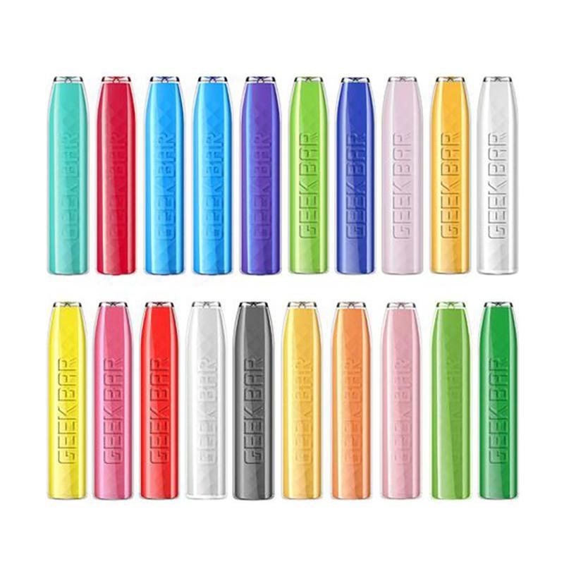 GEEK BAR Disposable Vapes E cigarettes 575 Puffs Vape Pen 2.4ml Prefilled pods Cartridge 500mAh Battery Starter Kit vapor geekbar
GEEK BAR Disposable Vapes E cigarettes 575 Puffs Vape Pen 2.4ml Prefilled pods Cartridge 500mAh Battery Starter Kit vapor geekbar