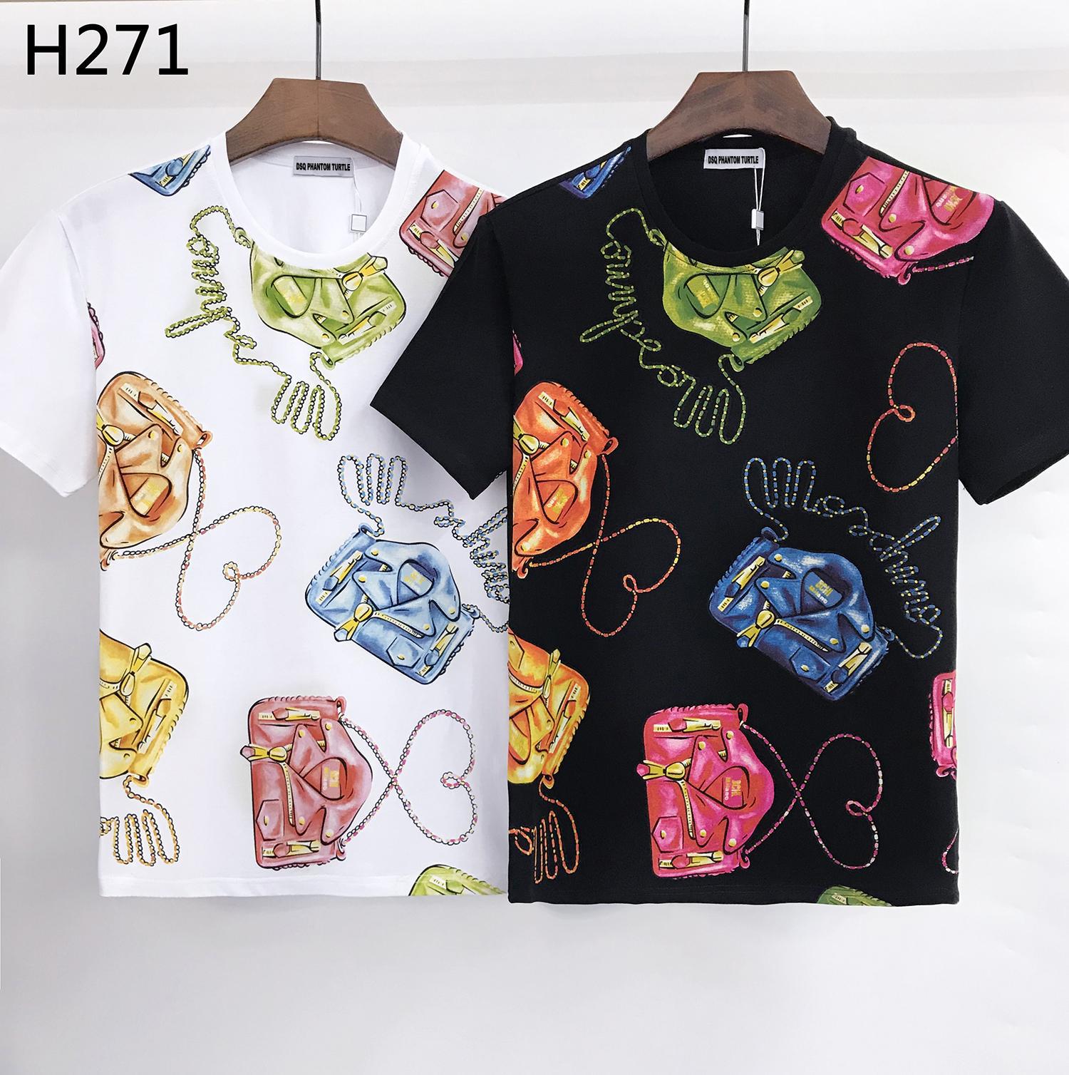 DSQ PHANTOM TURTLE 2021SS New Mens Designer T shirt Italian fashion Tshirts Summer DSQ T-shirt Male High Quality 100% Cot WoI DSQ UARED2, White;black
DSQ PHANTOM TURTLE 2021SS New Mens Designer T shirt Italian fashion Tshirts Summer DSQ T-shirt Male High Quality 100% Cot WoI DSQ UARED2, White;black