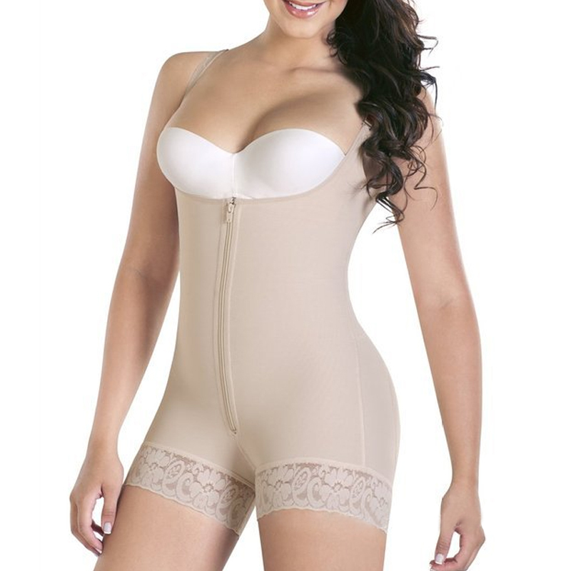 Fajas Colombianas Reductoras Levanta Cola Post Surgery Girdle Slim Body Shaper NYZ Shop 210305