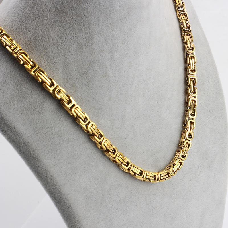 Customized Width 6.5mm Mens And Women Imperial Chains Necklaces 316L Stainless Steel Rock Hip Hop Punk Jewelry Accessories Gifts
Customized Width 6.5mm Mens And Women Imperial Chains Necklaces 316L Stainless Steel Rock Hip Hop Punk Jewelry Accessories Gifts