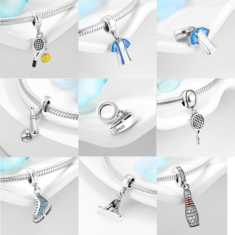 2021 New 925 Sterling Silver Blue CZ Skates Charms Beads Pendants Fit Original European Charms Bracelet Bangles Jewelry Making Q0531
2021 New 925 Sterling Silver Blue CZ Skates Charms Beads Pendants Fit Original European Charms Bracelet Bangles Jewelry Making Q0531