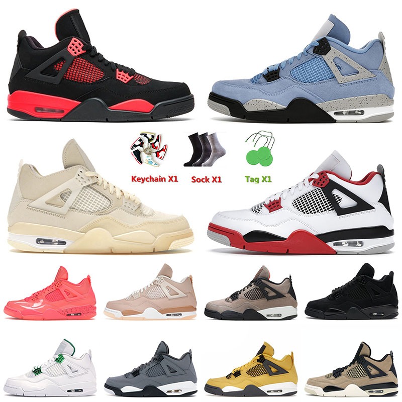Mens Basketball Shoes Red Thunder 4 4s Women Jumpman University Blue Sail Fire Taupe Haze White Oreo Black Cat Off Men Authentic Trainers Sneakers 36-47, C51 military blue 40-47
Mens Basketball Shoes Red Thunder 4 4s Women Jumpman University Blue Sail Fire Taupe Haze White Oreo Black Cat Off Men Authentic Trainers Sneakers 36-47, C51 military blue 40-47