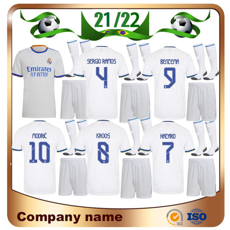 21/22 Kids Kit Real Madrid Home HAZARD Soccer Jersey 2021 ASENSIO MODRIC RAMOS MARCELO ISCO LUCAS V BENZEMA Child Football Shirt, Home kids kit
21/22 Kids Kit Real Madrid Home HAZARD Soccer Jersey 2021 ASENSIO MODRIC RAMOS MARCELO ISCO LUCAS V BENZEMA Child Football Shirt, Home kids kit