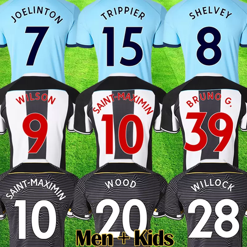 21 22 Soccer Jersey WOOD NUFC BRUNO G. WILSON SHELVEY ALMIRON SAINT MAXIMIN WILLOCK TRIPPIER Murphy 2021 2022 Home Away Black Football Shirt Men kits Kids, Colour 3
21 22 Soccer Jersey WOOD NUFC BRUNO G. WILSON SHELVEY ALMIRON SAINT MAXIMIN WILLOCK TRIPPIER Murphy 2021 2022 Home Away Black Football Shirt Men kits Kids, Colour 3