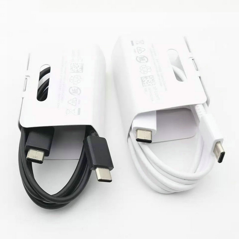 100% Original Note 10 USB Type C to TypeC Cable for Samsung Note 10 Support PD QC3.0 Quick Charge for Type-C Devices, Black
100% Original Note 10 USB Type C to TypeC Cable for Samsung Note 10 Support PD QC3.0 Quick Charge for Type-C Devices, Black