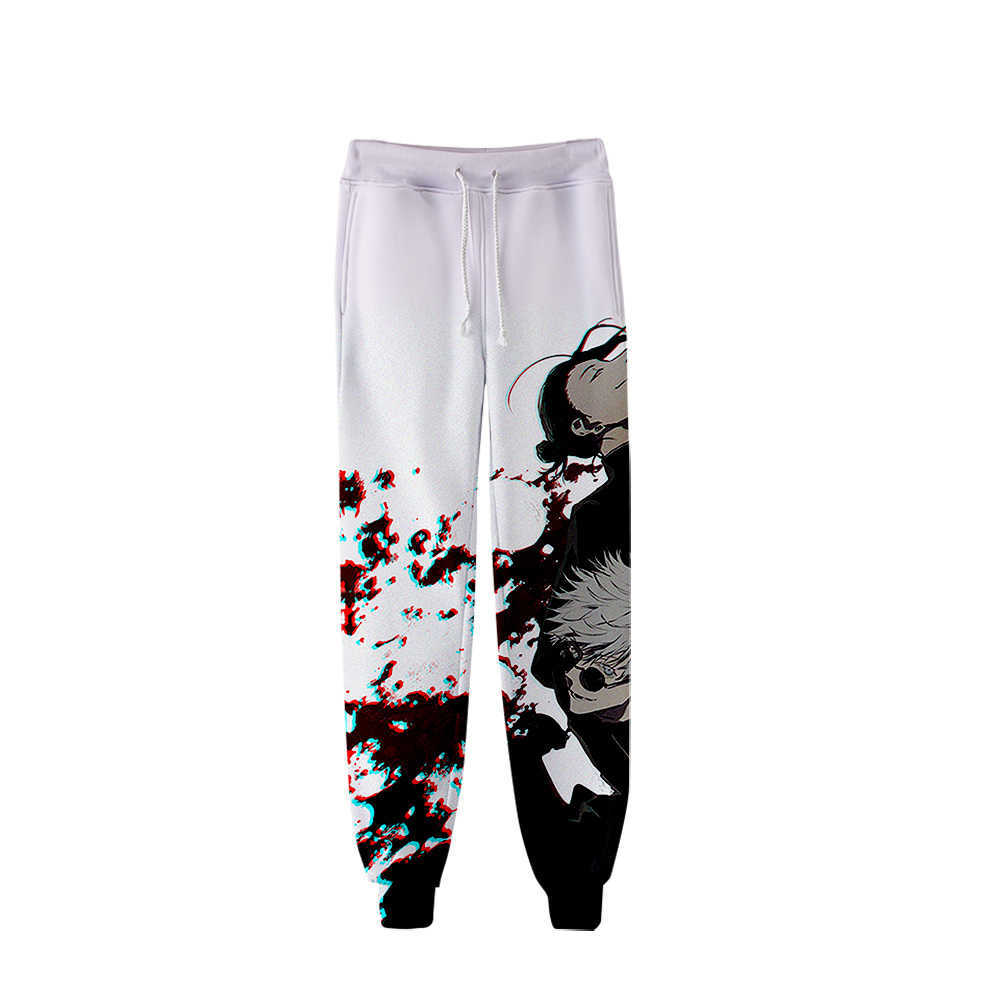 Japanese Anime jujutsu kaisen Trousers 3D Fashion Jogger Pant Women Streetwear Long Pants Harajuku Sweatpants Men's Pants G1007