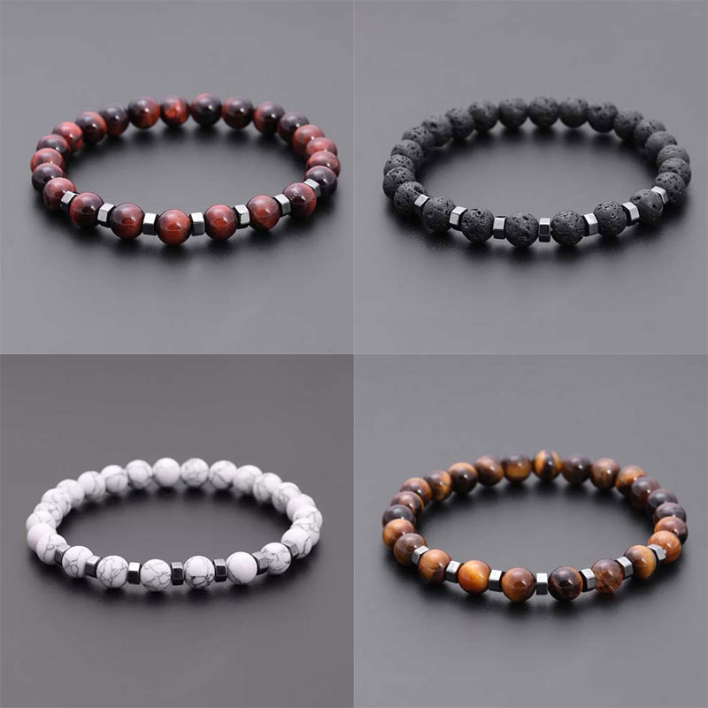 Natural Lava Stone Strands Charm Bracelets Handmade Beaded For Men Women Yoga Sports Party Club Jewelry
Natural Lava Stone Strands Charm Bracelets Handmade Beaded For Men Women Yoga Sports Party Club Jewelry