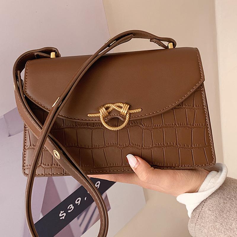 Trend Alligator Square Bag for Women's Classic PU Shoulder Flap Bag Unique Lady Solid Color Handbag All-match New Crossbody Bags, Black
Trend Alligator Square Bag for Women's Classic PU Shoulder Flap Bag Unique Lady Solid Color Handbag All-match New Crossbody Bags, Black