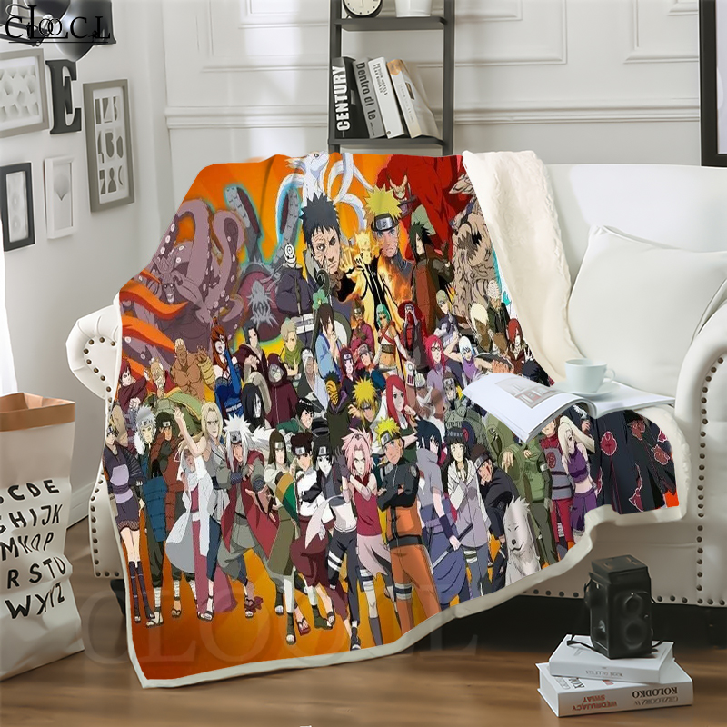 CLOOCL Blankets Anime NARUTO 3D Print Casual style Sofa Travel Throw Blanket Teens Plush Quilt
CLOOCL Blankets Anime NARUTO 3D Print Casual style Sofa Travel Throw Blanket Teens Plush Quilt