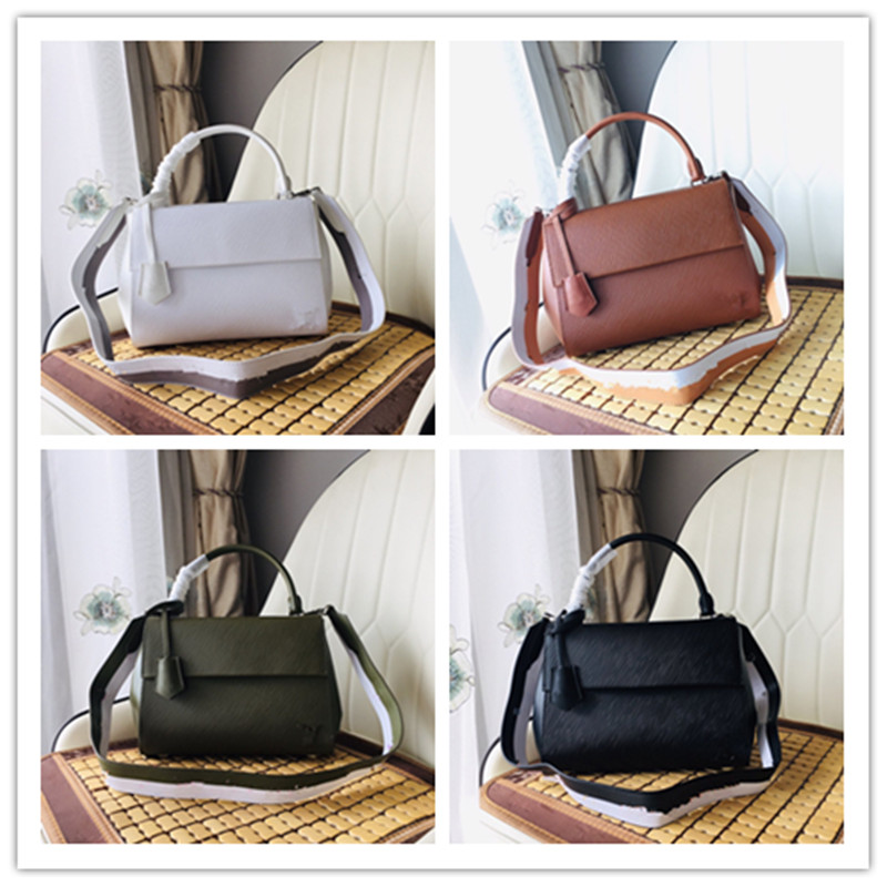 Designer Bags CLUNY MINI Handbags Epi grained-cowhide leather smooth cowhide Jacquard strap Crossbody Bag Top Handle Totes Removable straps shoulders Bag, Don´t pay it
Designer Bags CLUNY MINI Handbags Epi grained-cowhide leather smooth cowhide Jacquard strap Crossbody Bag Top Handle Totes Removable straps shoulders Bag, Don´t pay it