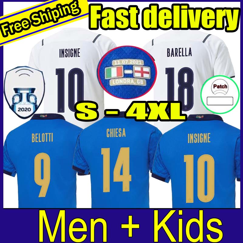 FANS 2021 Italy soccer Jerseys IMMOBILE ITALIA JORGINHO INSIGNE VERRATTI BERNARDESCHI Locatelli men and kids 20 21 FOOTBALL SHIRTS CHIESA BARELLA BERARDI, Home
FANS 2021 Italy soccer Jerseys IMMOBILE ITALIA JORGINHO INSIGNE VERRATTI BERNARDESCHI Locatelli men and kids 20 21 FOOTBALL SHIRTS CHIESA BARELLA BERARDI, Home