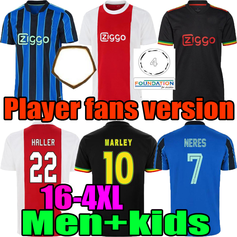 21 22 TADIC BERGHUIS GRAVENBERCH Player fans version Soccer Jersey KUDUS PROMES HALLER NERES CRUYFF KLAASSEN 2021 2022 AJAXEs Men football shirt sets 16-4XL tops, 2021 away
21 22 TADIC BERGHUIS GRAVENBERCH Player fans version Soccer Jersey KUDUS PROMES HALLER NERES CRUYFF KLAASSEN 2021 2022 AJAXEs Men football shirt sets 16-4XL tops, 2021 away