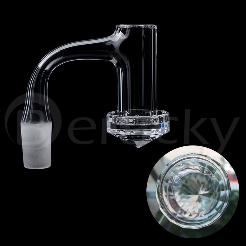 Beracky 18mmOD Full Weld Beveled Edge Diamond Bottom Smoking Quartz Banger 45&90 Degrees Male Female Nails For Glass Bongs Dab Oil Rigs Pipes
Beracky 18mmOD Full Weld Beveled Edge Diamond Bottom Smoking Quartz Banger 45&90 Degrees Male Female Nails For Glass Bongs Dab Oil Rigs Pipes