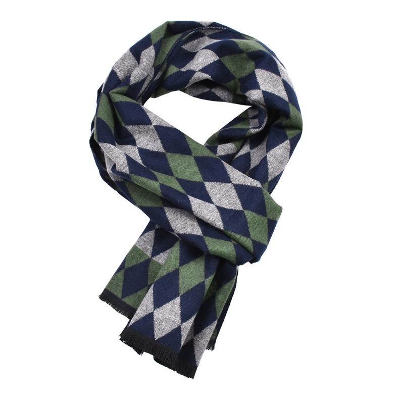 Scarves Winter Autumn Cashmere-like Scarf Men Knitting Thick Warm Geometry Fashion Tassels Pashmina Long 30*180CM
Scarves Winter Autumn Cashmere-like Scarf Men Knitting Thick Warm Geometry Fashion Tassels Pashmina Long 30*180CM