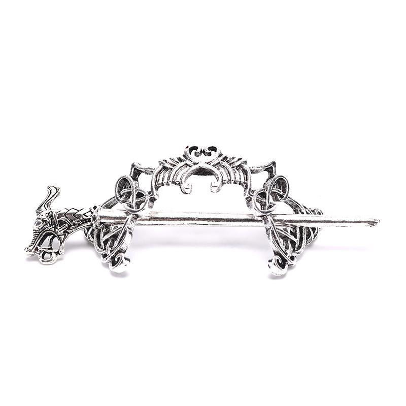 Hair Clips & Barrettes 1pcs Retro Large Knots Crown Hairpins Jewelry Women Girl Hairpin Stick Slide Accessories Vintage Viking Runes, Golden;silver
Hair Clips & Barrettes 1pcs Retro Large Knots Crown Hairpins Jewelry Women Girl Hairpin Stick Slide Accessories Vintage Viking Runes, Golden;silver