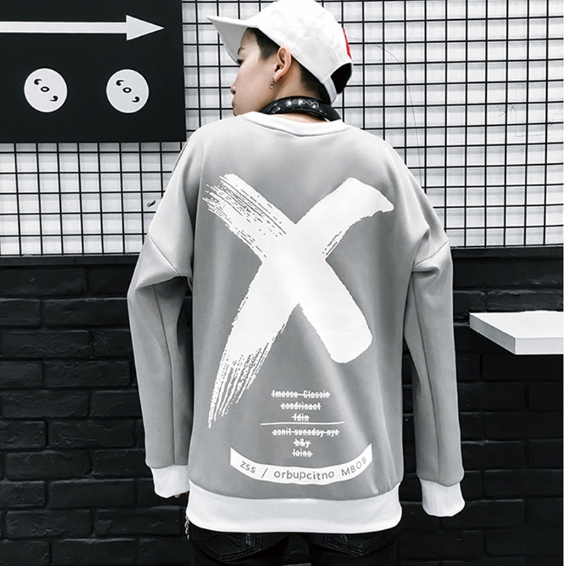 April MOMO Men Letter Print Pullover Sweatshirt Men Women Autumn Hip Hop Casual Hoodies Harajuku Streetwear Hoodies Hombre 201104