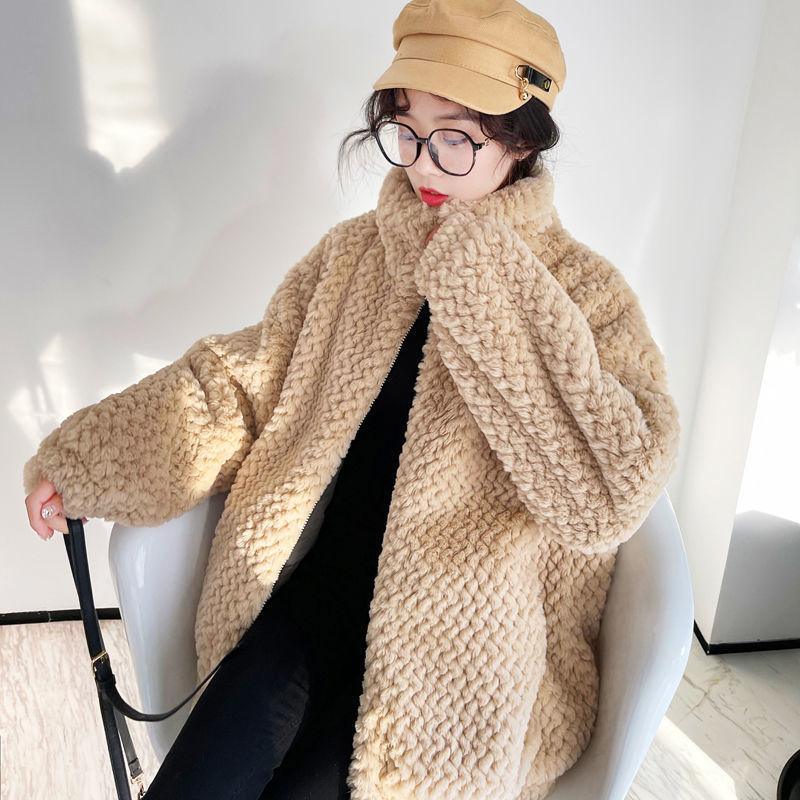 Women's Fur & Faux Autumn And Winter Thicken Jacket Women Korean Fashion Loose Stand Collar Furry Coat Female Warm Zipper Outwear R104, Black
Women's Fur & Faux Autumn And Winter Thicken Jacket Women Korean Fashion Loose Stand Collar Furry Coat Female Warm Zipper Outwear R104, Black