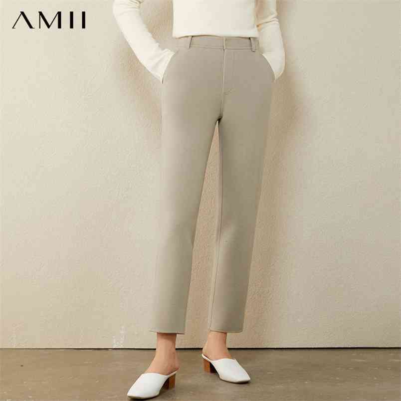 Minimalism Winter Women's Woolen Pants Causal OLstyle Solid 100%wool Female Fashion Simple Women Trousers 1215 210527, Pruple
Minimalism Winter Women's Woolen Pants Causal OLstyle Solid 100%wool Female Fashion Simple Women Trousers 1215 210527, Pruple