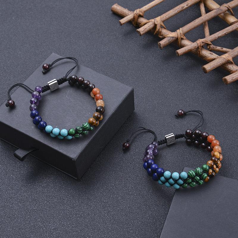 Beaded, Strands 7 Chakra Bracelets Natural Healing Crystal Stones Bracelet Yoga Meditation Relax Anxiety For Womens Mens Jewelry
Beaded, Strands 7 Chakra Bracelets Natural Healing Crystal Stones Bracelet Yoga Meditation Relax Anxiety For Womens Mens Jewelry