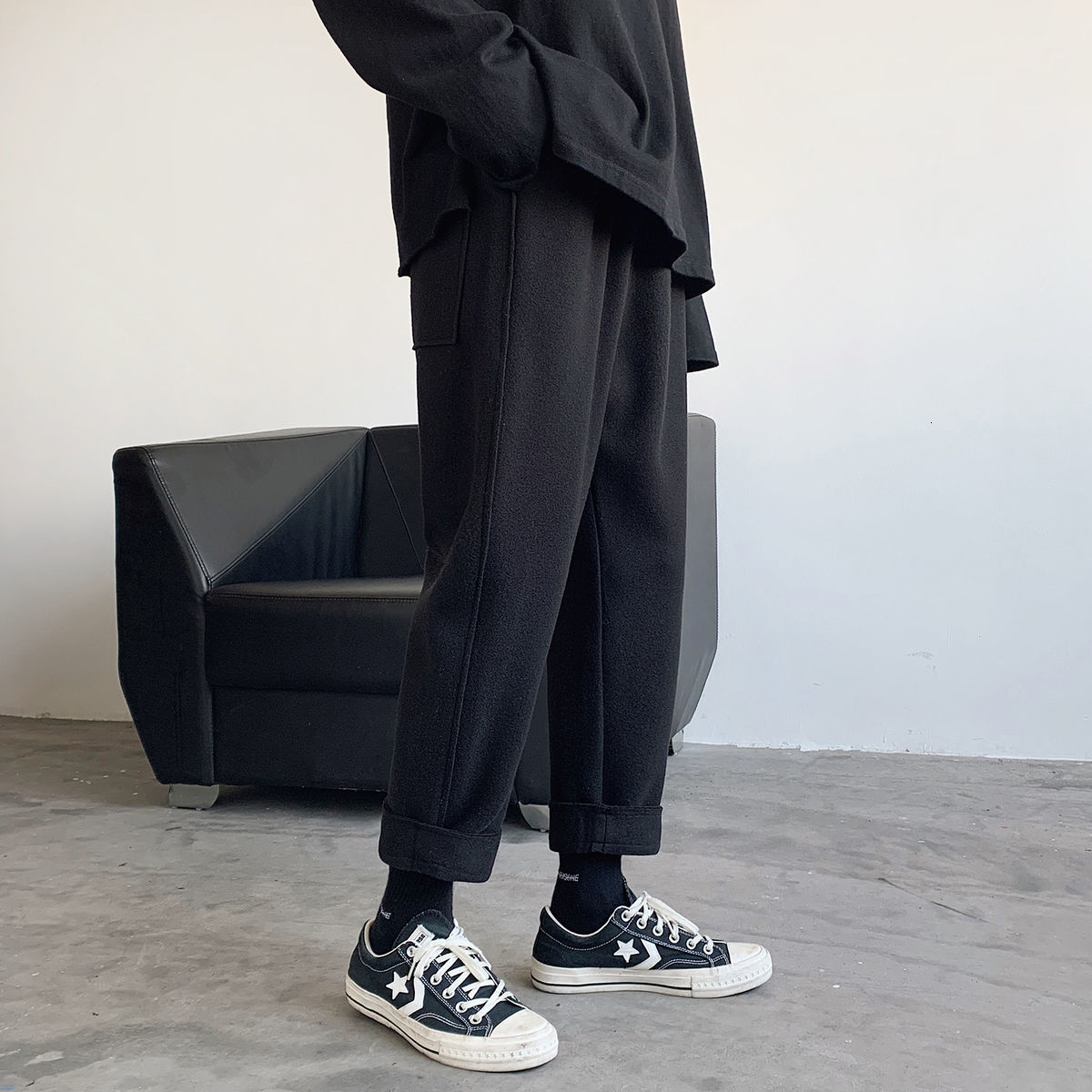 2021 New Winter Men's Fashon Thickened Woollen Fashion Straight Casual Pants Streetwear Grey/black Color Trouser M-2xl Qfk6, Gray
2021 New Winter Men's Fashon Thickened Woollen Fashion Straight Casual Pants Streetwear Grey/black Color Trouser M-2xl Qfk6, Gray