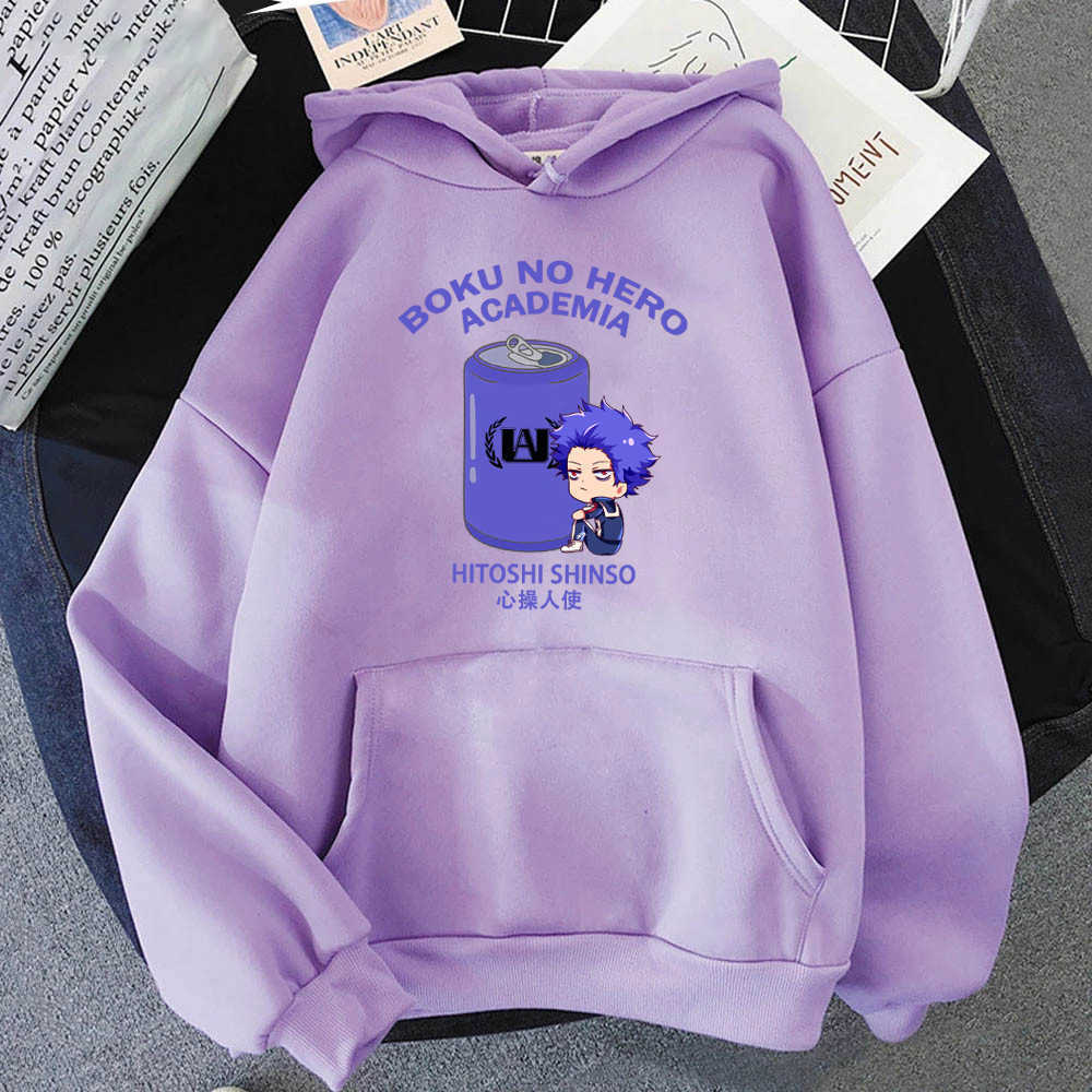 Japan Anime Kawaii Hitoshi Shinso My Hero Academia Hoodies Pullvoer Fashion Cartoon Winter Casual Long Sleeve Hooded Sweatshirt G1019, Black
Japan Anime Kawaii Hitoshi Shinso My Hero Academia Hoodies Pullvoer Fashion Cartoon Winter Casual Long Sleeve Hooded Sweatshirt G1019, Black
