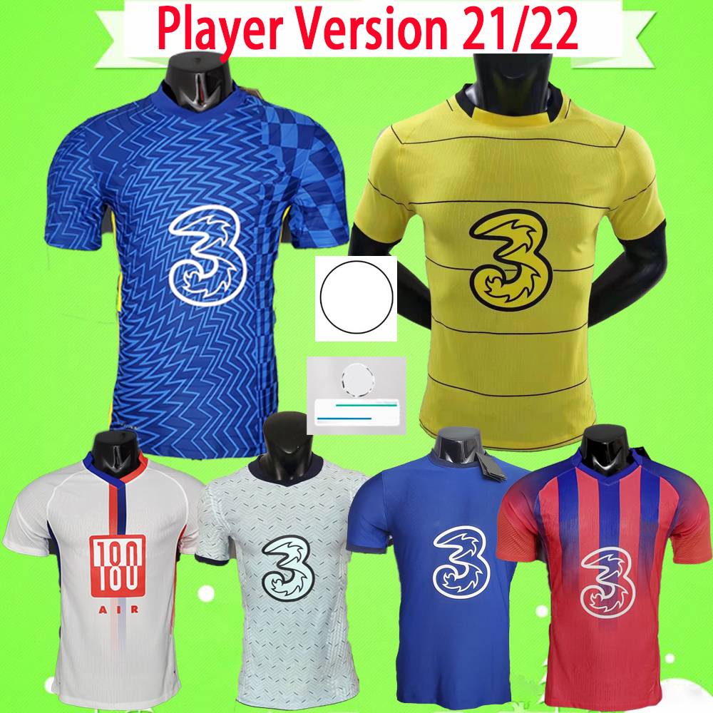 Player version 21 22 #9 LUKALU WERNER HAVERTZ ZIYECH Soccer Jerseys 2021 2022 PULISIC home blue away third fourth Football Shirts KANTE MOUNT SILVA Adult Men kit, 20/21 player
Player version 21 22 #9 LUKALU WERNER HAVERTZ ZIYECH Soccer Jerseys 2021 2022 PULISIC home blue away third fourth Football Shirts KANTE MOUNT SILVA Adult Men kit, 20/21 player