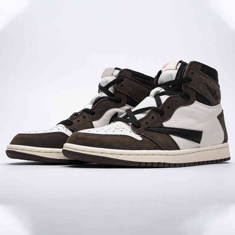 Travis Scotts X Jumpman 1 Retro High OG Mocha Basketball Shoes CD4487-100 Men/Women Outdoor Sneakers Sports With Original Box Fast Delivery, Sail/dark mocha-university red
Travis Scotts X Jumpman 1 Retro High OG Mocha Basketball Shoes CD4487-100 Men/Women Outdoor Sneakers Sports With Original Box Fast Delivery, Sail/dark mocha-university red