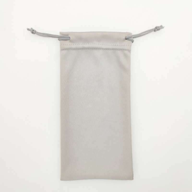 18*9cm Superfine fiber cloth Sunglasses bag Pouch Eyeglasses Accessories Drawstring Sun glasses cloth storage bags