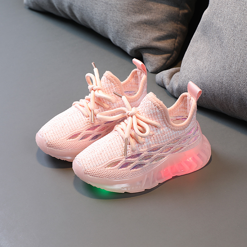 Size 21-30 Children Glowing Shoes With LED Lights For Boys Girls Running Shoes Kids Luminous Sports Shoes Non-slip Baby Sneakers, Black
Size 21-30 Children Glowing Shoes With LED Lights For Boys Girls Running Shoes Kids Luminous Sports Shoes Non-slip Baby Sneakers, Black