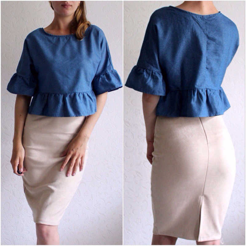 Neophil Summer Women Suede Midi Pencil Skirt High Waist Gray Pink XXL Sexy Style Stretch Wrap Ladies Office Work Saia S1009 210621