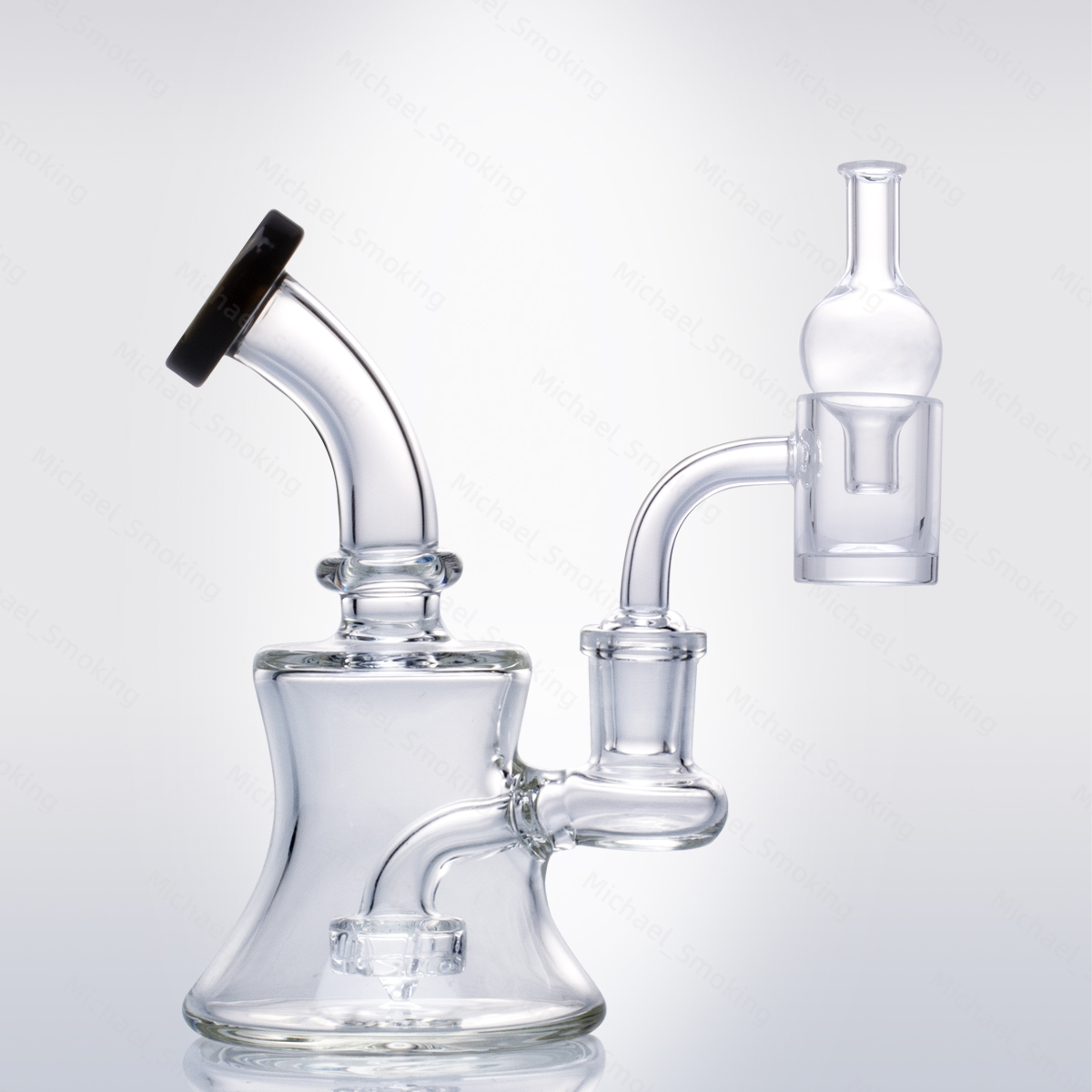 Mini dab rig showerhead glass water pipe 5.5inch with hookahs smoking accessories 4mm base thick quartz banger and bubble carb cap from Factory directly sales on stock
Mini dab rig showerhead glass water pipe 5.5inch with hookahs smoking accessories 4mm base thick quartz banger and bubble carb cap from Factory directly sales on stock