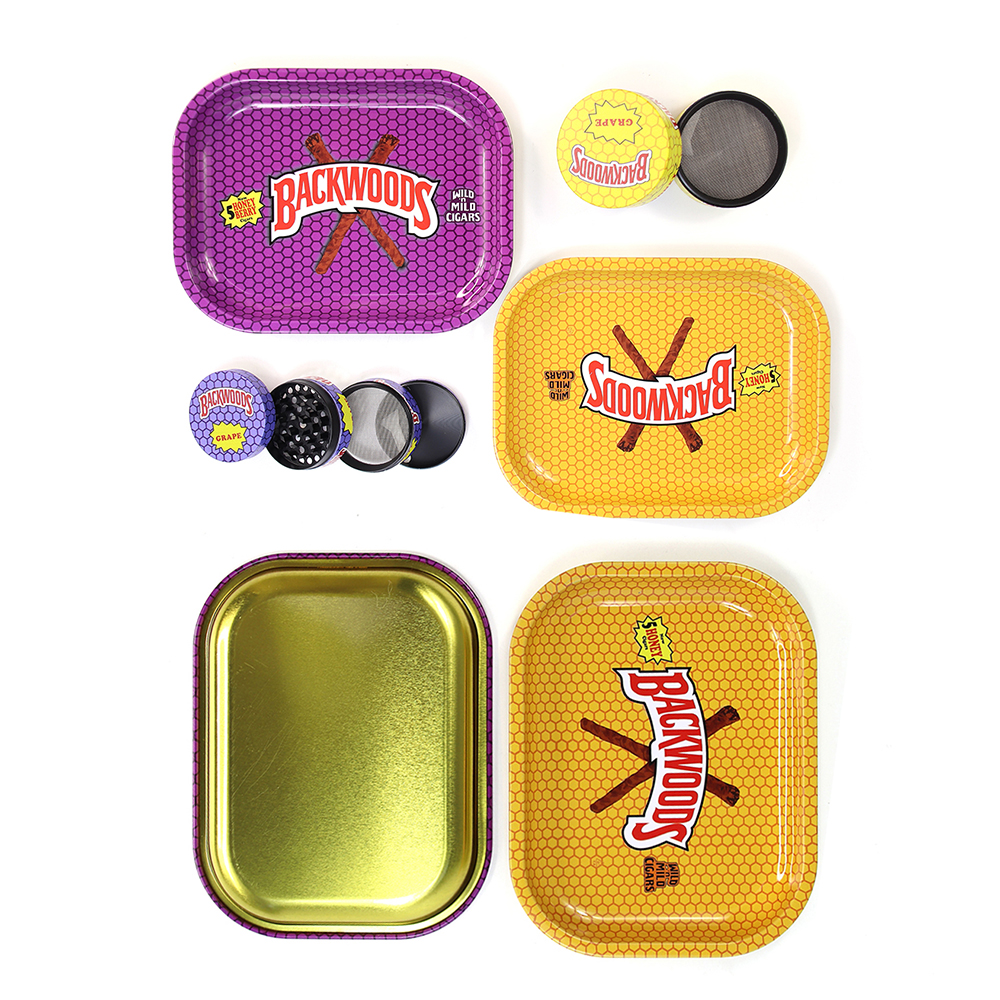 18x14cm Backwoods Rolling Tray Portable Dry Herb Tobacco Storage Smoking Accessories Manual Cigarette Papers Tinplate Roller Plate Magnetic
18x14cm Backwoods Rolling Tray Portable Dry Herb Tobacco Storage Smoking Accessories Manual Cigarette Papers Tinplate Roller Plate Magnetic