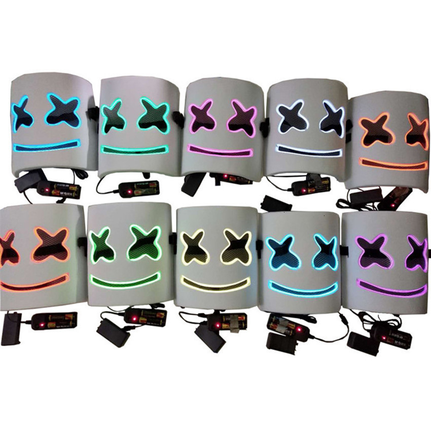 Marshmellow Holloween LED Smiling Face Funny Party Cosplay Mask Concert Lighting DJ Masks Festival&Party S
Marshmellow Holloween LED Smiling Face Funny Party Cosplay Mask Concert Lighting DJ Masks Festival&Party S