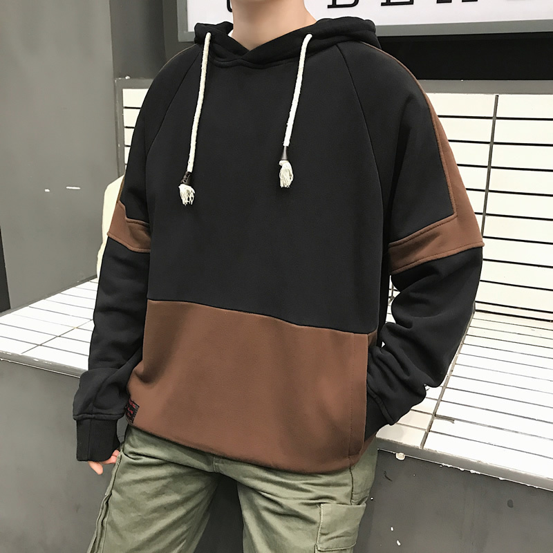 SingleRoad Mens Hoodies Oversized Harajuku Japanese Streetwear Sweatshirt Hip Hop Patchwork Hoodie Men Sweatshirts Male 201020