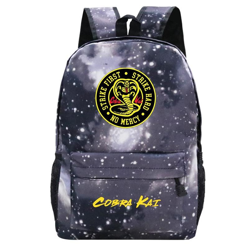 Backpack Cobra Kai School Teen Boys Girls Bags Backpacks Student's Travel Fashion Kids Back Pack Nylon Schoolbag, -lggy-cobra22-cobra6
Backpack Cobra Kai School Teen Boys Girls Bags Backpacks Student's Travel Fashion Kids Back Pack Nylon Schoolbag, -lggy-cobra22-cobra6