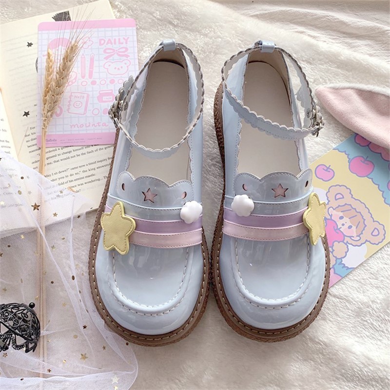 Sweet Girls Star Kawaii Women's Buckle Tea Beautiful Japanese Party Women Harujuku Jk Uniform Anime Lolita Shoes Tb80
Sweet Girls Star Kawaii Women's Buckle Tea Beautiful Japanese Party Women Harujuku Jk Uniform Anime Lolita Shoes Tb80