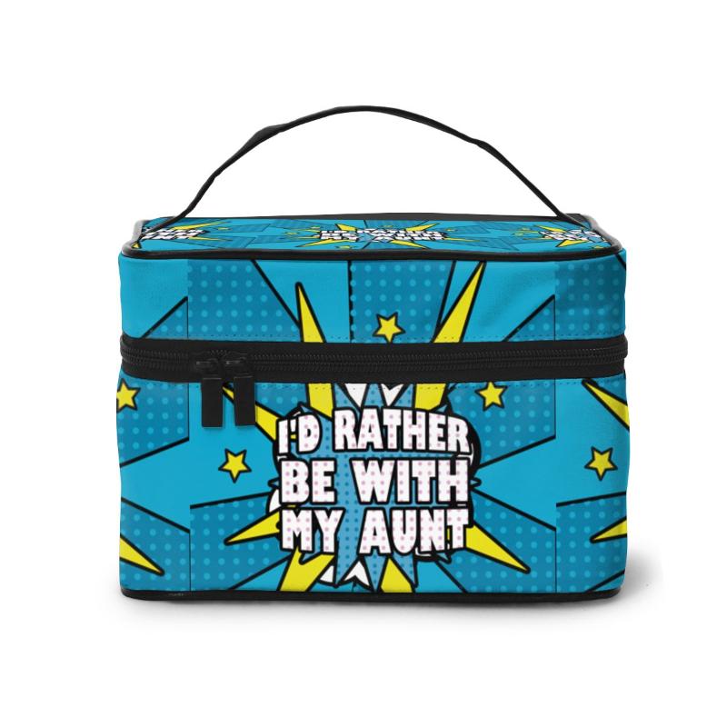 I'd Rather Be With My Aunt Nephew Makeup Bag Women Cosmetic Bag Toiletries Organizer Storage Make up Cases, One color
I'd Rather Be With My Aunt Nephew Makeup Bag Women Cosmetic Bag Toiletries Organizer Storage Make up Cases, One color