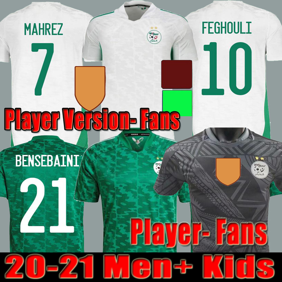 2021 2022 Algerie Player version Fans Soccer Jersey Home Away black speical MAHREZ BOUNEDJAH FEGHOULI BENNACER ATAL 20 21 22 Algeria Maillot de Foot Men Kids, Kids away
2021 2022 Algerie Player version Fans Soccer Jersey Home Away black speical MAHREZ BOUNEDJAH FEGHOULI BENNACER ATAL 20 21 22 Algeria Maillot de Foot Men Kids, Kids away