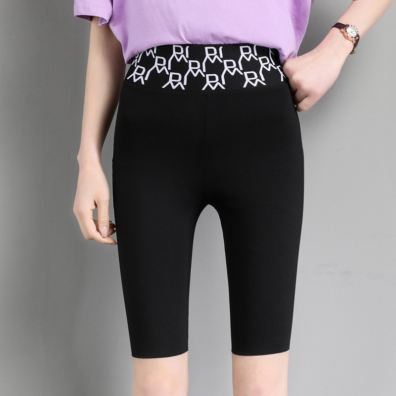 Shark pants wear leggings, thin waist shorts, women's summer Fife Yoga riding Barbie spring and Autumn