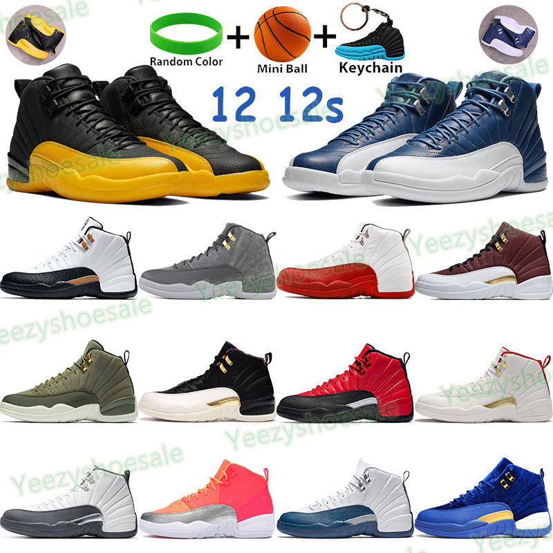 University gold 12 12s mens basketball shoes high sneakers indigo CNY black royal blue cherry white dark grey sunrise men sports trainers, Bubble wrap packaging
University gold 12 12s mens basketball shoes high sneakers indigo CNY black royal blue cherry white dark grey sunrise men sports trainers, Bubble wrap packaging
